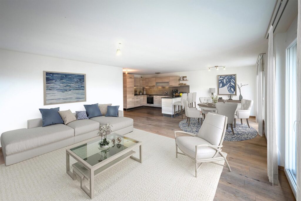 Appartement au ton gris