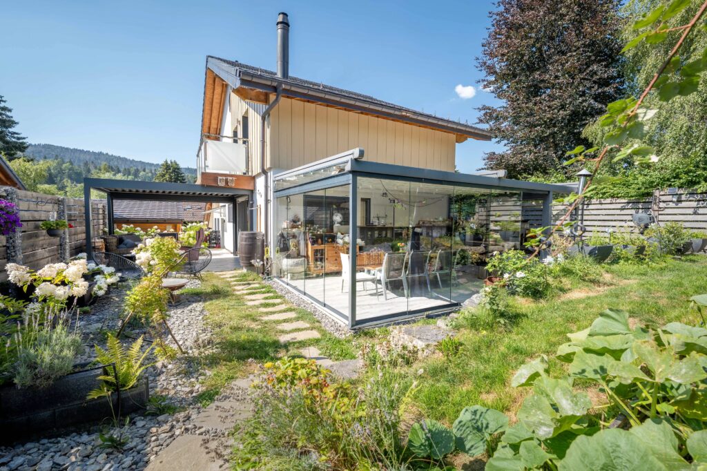 Villa autonome en énergie. Saint-Cergue
