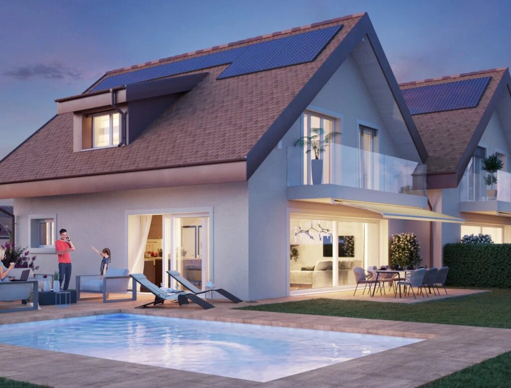 Maison de rêves sur plans
