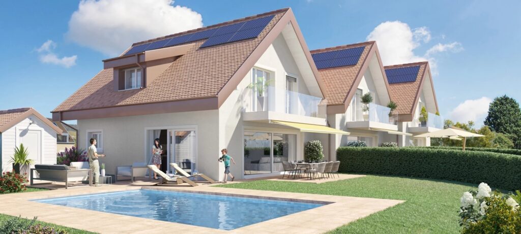 Maison de rêves sur plans