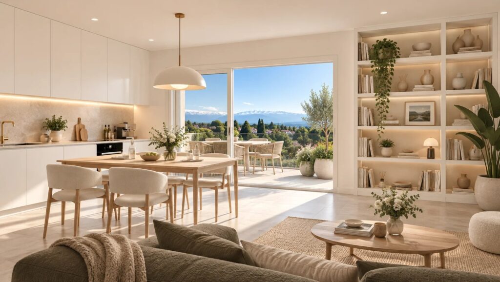 Appartement neuf 3.5 pièces à Gingins – Minergie, 2 balcons – Livraison 2028